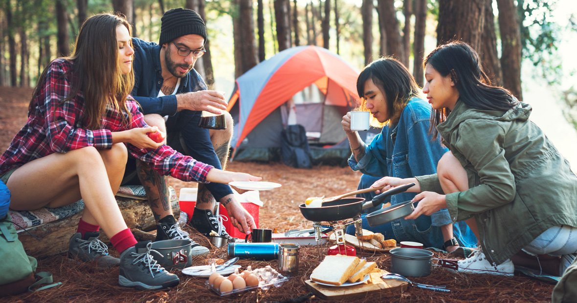 Camping dans les Landes